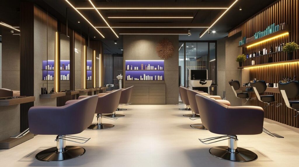 Bacs de lavage et bien-être client : les règles pour agencer un salon de coiffure efficacement